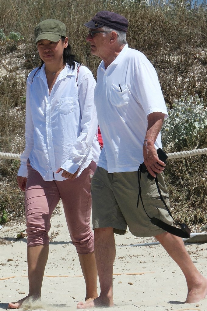 Robert De Niro & Rumored Girlfriend Tiffany Chen Vacation In Spain