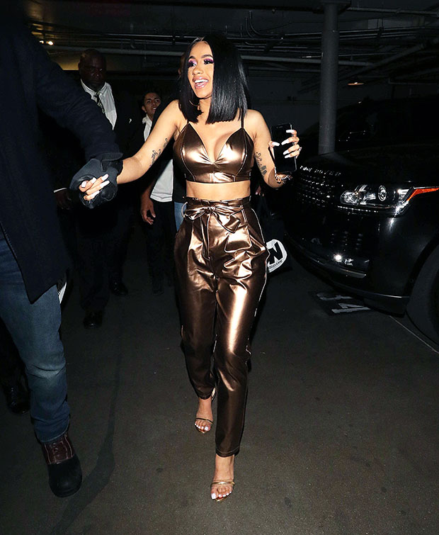 Celebrities In Leather Crop Tops: See Pics Of The Stars In The