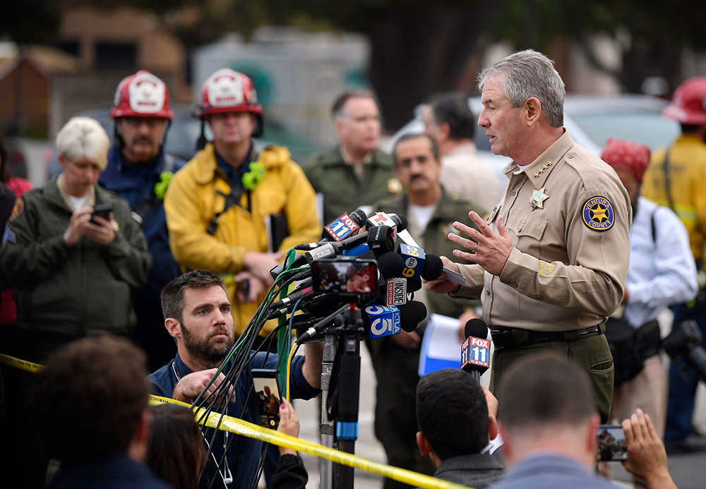 California Bar Shooting, Thousand Oaks, USA - 08 Nov 2018