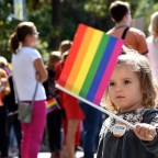 Gay Pride rally in Podgorica, Montenegro - 23 Sep 2017