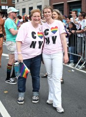 Christine Marinoni and wife Cynthia Nixon
NYC Pride March, New York, USA - 24 Jun 2018