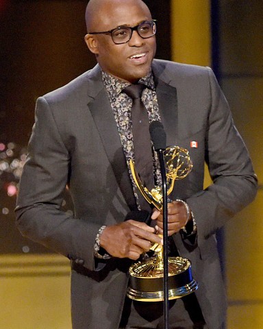 Wayne Brady accepts the award for outstanding game show host for "Let's Make A Deal" at the 45th annual Daytime Emmy Awards at the Pasadena Civic Center, in Pasadena, Calif45th Annual Daytime Emmy Awards - Show, Pasadena, USA - 29 Apr 2018