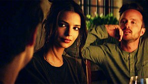 Emily Ratajkowski Aaron Paul