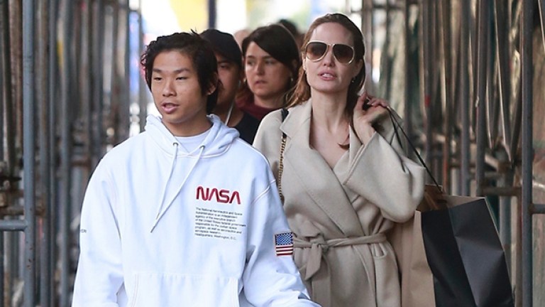 Angelina Jolie And Son Pax Go Christmas Shopping — Pic Hollywood Life