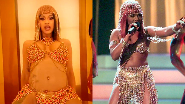 Cardi B Was Inspired By Lil Kim For Her Outfits In 'Money' Video –  Hollywood Life