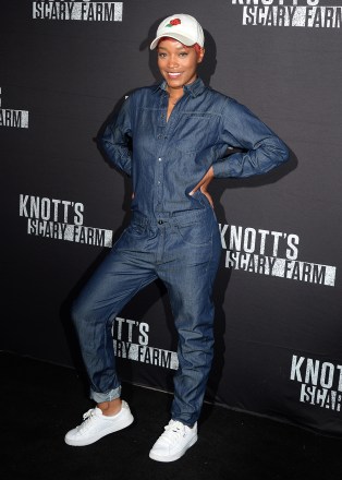 Keke Palmer
'Knott's Scary Farm Black Carpet' event, Buena Park, USA - 01 Oct 2016
2016 Knott's Scary Farm Black Carpet