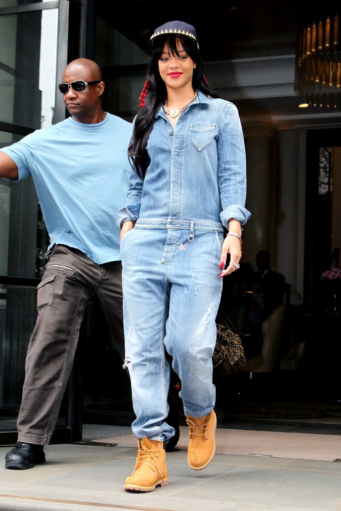 Celebrities Wearing Double Denim: Kylie Jenner & More – Hollywood Life
