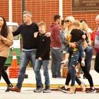 *EXCLUSIVE* Newlyweds Christina and Ant Anstead take the entire family to church one day after they tie the knot
