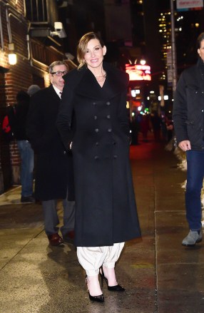 Singer Faith Hill Seen at The Late Show With Stephen Colbert, NYC, USA - 01 Feb 2022
Singer Faith Hill Seen at The Late Show With Stephen Colbert, NY