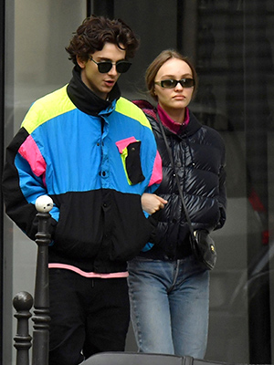 Timothee Chalamet And Lily Rose Depp