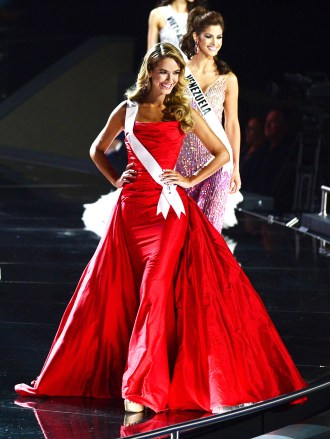 Miss Usa Olivia Jordan (front) Participates in the Evening Fashion Gown Contest For the 2016 Miss Universe Pageant at the Planet Hollywood Hotel & Casino in Las Vegas Nevada Usa 16 December 2015 the Miss Universe Pageant Live Telecast Takes Place on 20 December 2015 United States Las Vegas
Usa Entertainment Miss Universe - Dec 2015