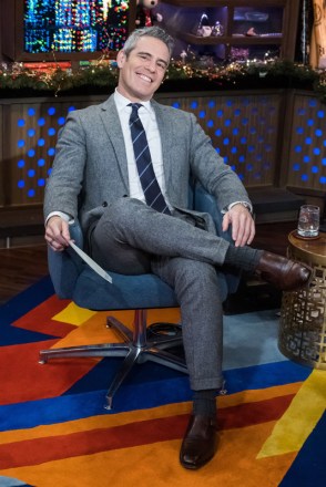 WATCH WHAT HAPPENS LIVE WITH ANDY COHEN -- Episode 15207 -- Pictured: Andy Cohen -- (Photo by: Charles Sykes/Bravo)