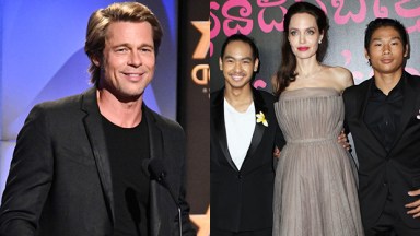 Brad Pitt relationship with sons improved