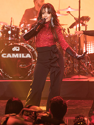 Camila Cabello's Outfit On New Years Eve 2019: Rocks Red Glitter Top –  Hollywood Life