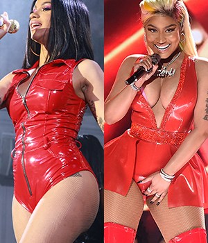 Cardi B Nicki Minaj Look-A-Like Outfits