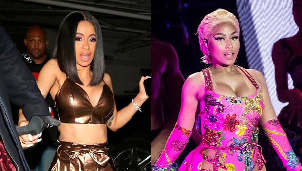 Chewing gum seaweed Consistent Cardi B & Nicki Minaj's Same Costume: See Who Wore Music Video Look Better  – Hollywood Life
