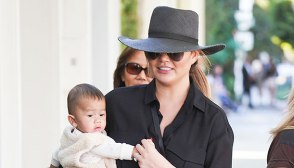 chrissy teigen son miles flat head