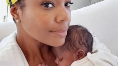 gabrielle union kissing daughter lips