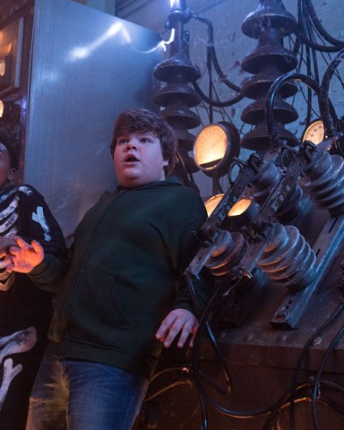 Caleel Harris and Jeremy Ray Taylor star in Columbia Pictures' GOOSEBUMPS 2: HAUNTED HALLOWEEN.