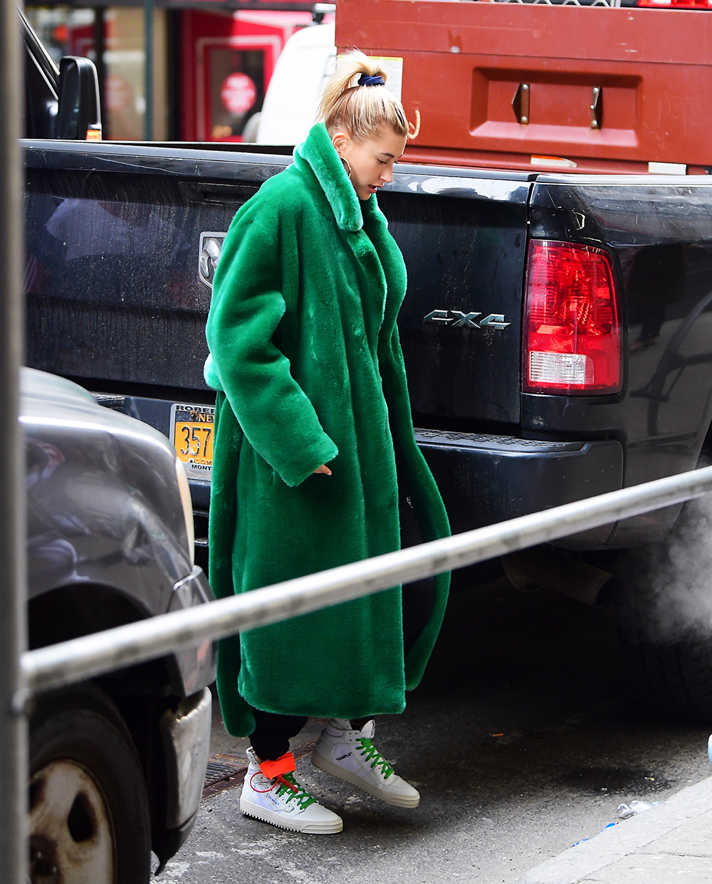 Justin Bieber And Hailey Bieber Have Colorful Outing In NYC Together