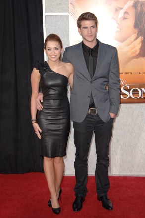 Miley Cyrus and Liam Hemsworth
'The Last Song' film premiere, Los Angeles, America - 25 Mar 2010