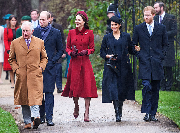 Meghan Markle, Prince Harry, Prince William & Kate Middleton 