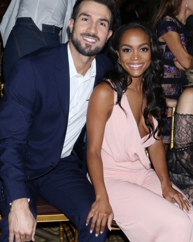 Bryan Abasolo and Rachel Lindsay
Dennis Basso show, Front Row, Spring Summer 2018, New York Fashion Week, USA - 11 Sep 2017