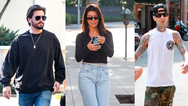 Scott Disick, Kourtney Kardashian, Travis Barker