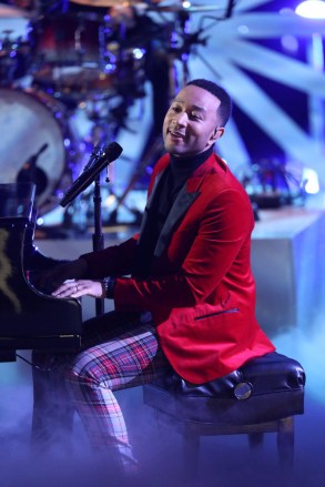 THE VOICE -- "Live Finale Results" Episode 1519B -- Pictured: John Legend -- (Photo by: Tyler Golden/NBC)