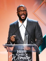 Tyler Perry attends Variety's Power of Women presented by Lifetime at The Beverly Wilshire on October 12, 2018 in Beverly Hills.
Variety's Power of Women Presented by Lifetime, Inside, Los Angeles, USA - 12 Oct 2018