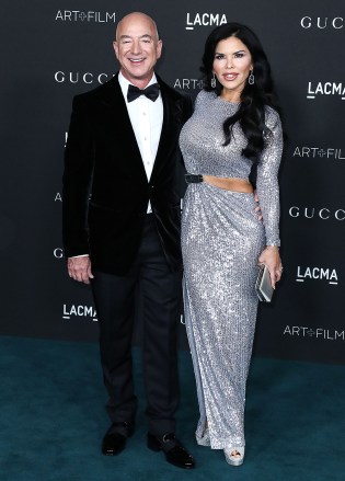American entrepreneur/founder and executive chairman of Amazon.com Jeff Bezos and girlfriend/American news anchor Lauren Sanchez arrive at the 10th Annual LACMA Art + Film Gala 2021 held at the Los Angeles County Museum of Art on November 6, 2021 in Los Angeles, California, United States.
10th Annual LACMA Art + Film Gala 2021, Los Angeles, United States - 06 Nov 2021