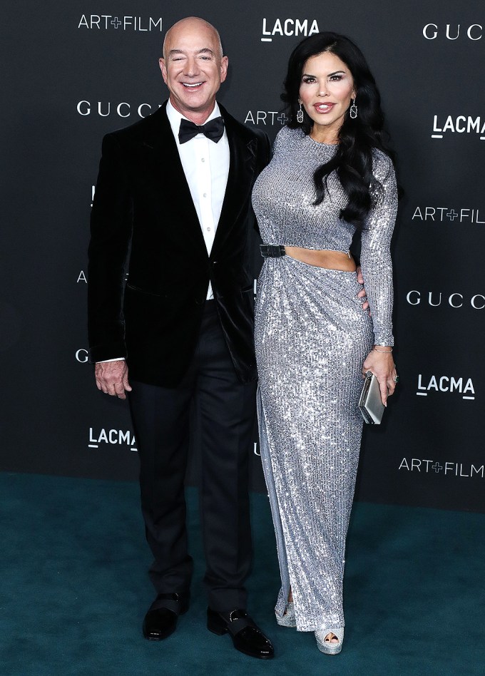 Lauren Sanchez & Jeff Bezos At The LACMA Art And Film Gala