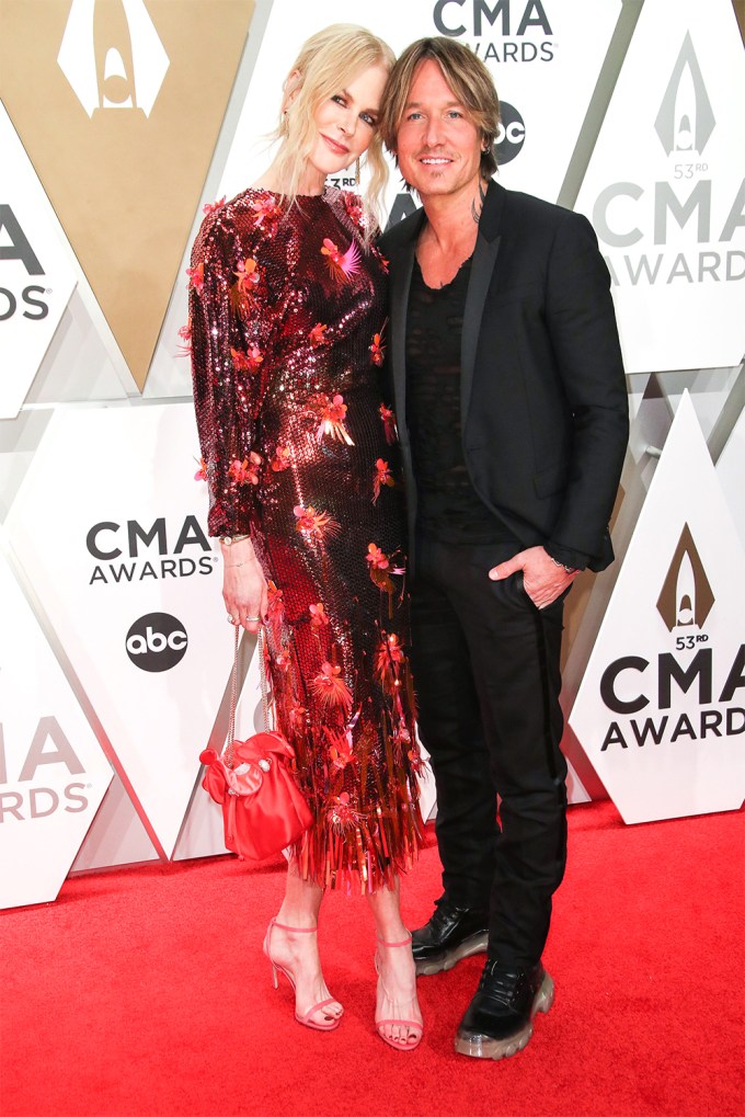 Nicole Kidman & Keith Urban at the 53rd Annual CMA Awards
