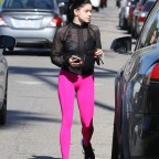 Ariel Winter goes to the gym