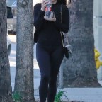*EXCLUSIVE* Ariel Winter flaunts her newly slimmed-down figure in all black