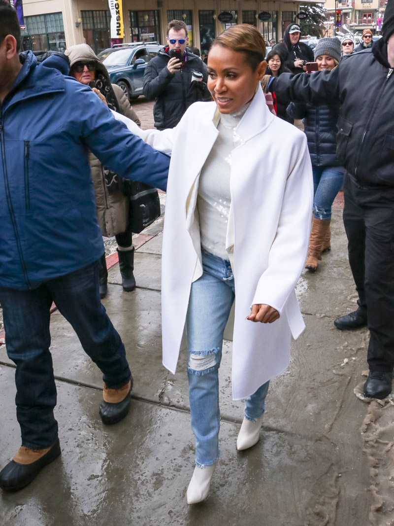 Jada Pinkett Smith out and about, Sundance Film Festival, Park City, USA - 25 Jan 2019