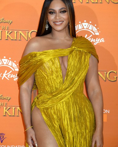 Beyonce Knowles
'The Lion King' film premiere, London, UK - 14 Jul 2019