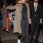 Chris Brown emerges from hotel after his arrest in Paris, France