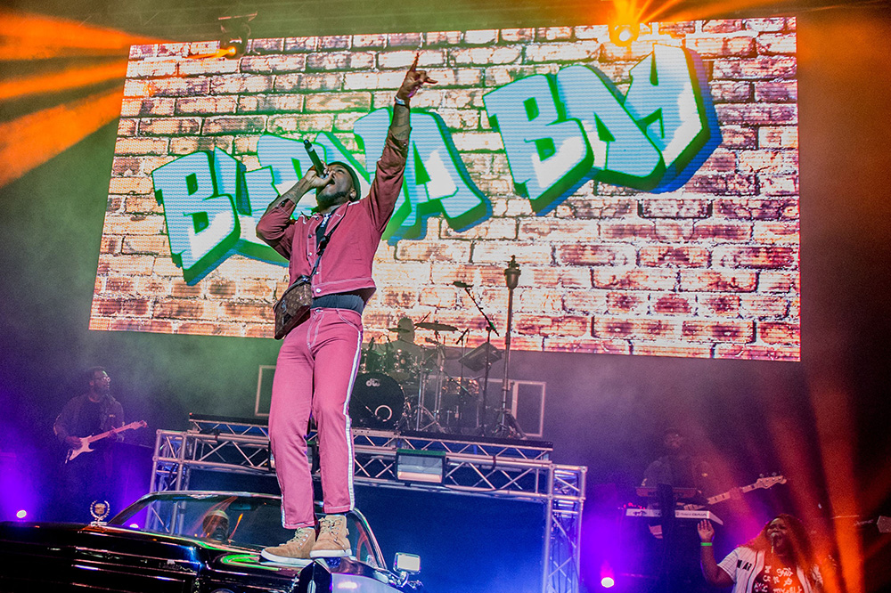 Burna Boy in concert at o2 Academy Brixton, London, UK - 07 Oct 2018