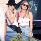 *EXCLUSIVE* Cara Delevigne and Ashley Benson pack on the PDA during their Summer vacation together