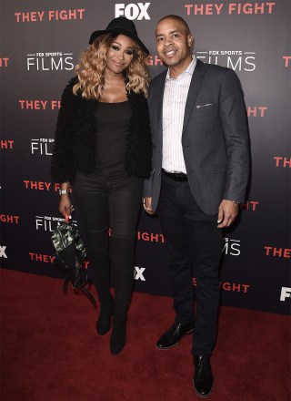 Mike Hill, Cynthia Bailey
'They Fight' film premiere, Los Angeles, USA - 07 Nov 2018