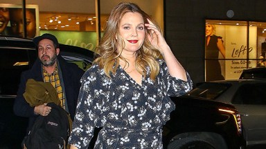 Drew Barrymore At The Late Show With Stephen Colbert Jan. 2019