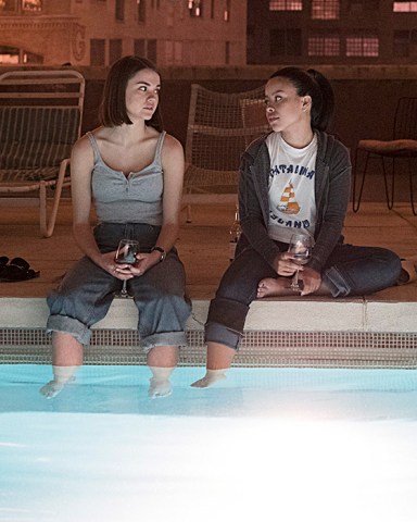 GOOD TROUBLE - "DTLA" - After moving to The Coterie in Downtown Los Angeles, Callie and Mariana realize that living on their own is not all that it’s cracked up to be. Faced with new neighbors, new challenges, and of course, new romances, the sisters must depend on one another to navigate the City of Angels. (Freeform/Beth Dubber)MAIA MITCHELL, CIERRA RAMIREZ