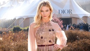 Karlie Kloss Sheer Dress