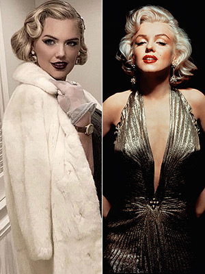 Kate Upton, Marilyn Monroe