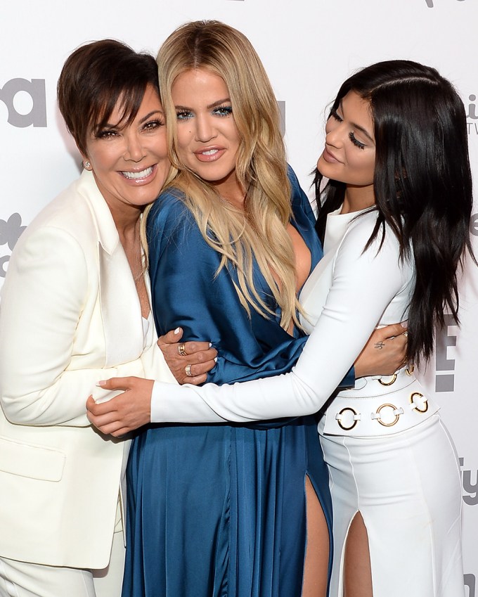 Kris Jenner, Khloe Kardashian & Kylie Jenner