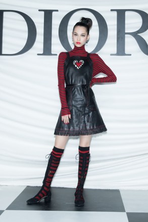 Editorial use only
Mandatory Credit: Photo by Sipa Asia/REX/Shutterstock (9494422m)
Mizuhara Kiko
Christian Dior show, Arrivals, Spring Summer 2018, Haute Couture Collection, Shanghai, China - 29 Mar 2018
WEARING DIOR SAME OUTFIT AS CATWALK MODEL *9080166am AND  Bianca Brandolini AND Camila Coelho