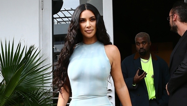 Kim Kardashian's Wardrobe Malfunction: Shows Spanx Under Dress – Hollywood  Life