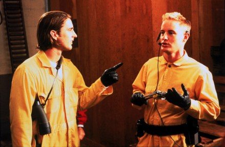 Editorial use only. No book cover usage.Mandatory Credit: Photo by Columbia/Kobal/REX/Shutterstock (5879086g)Luke Wilson, Owen WilsonBottle Rocket - 1996Director: Wes AndersonColumbiaUSAScene StillComedy