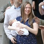 Chelsea Clinton And Family Depart Lenox Hill Hospital, New York, USA - 20 Jun 2016